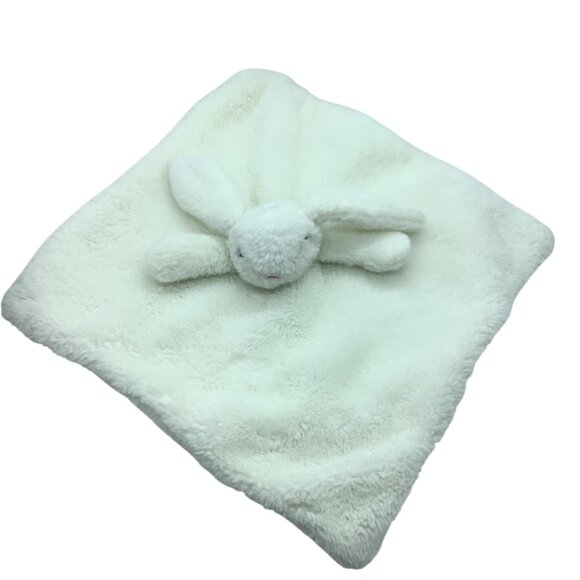 Oobles Danbar Bunny Baby Security Blanket Lovey Plush Stuffed Animal 16”x15” - Picture 5 of 8